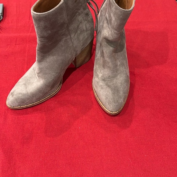 beast fashion grey Suede Ankle Boots - Picture 3 of 7